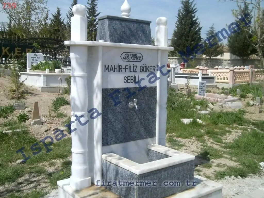 Mermerden yapılmış merdiven kaplaması ve ölçüye kesim işi — 309